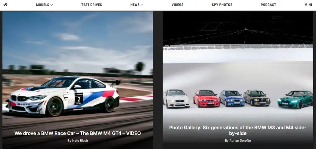 BMW blog