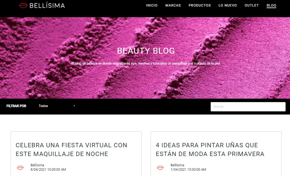 Bellisima blog