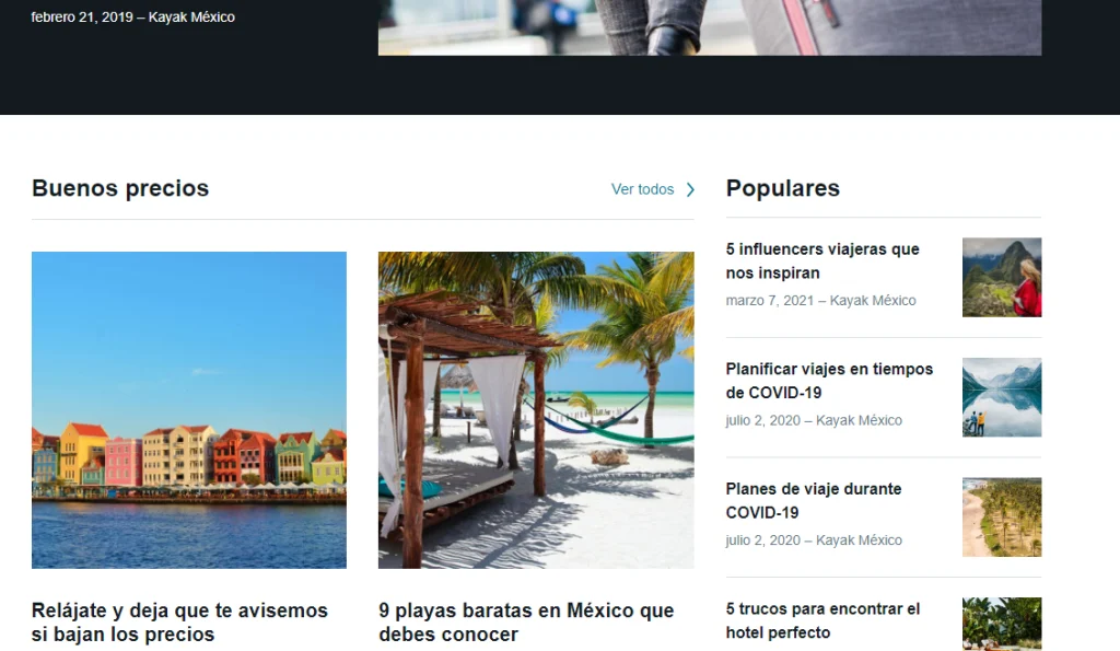 Kayak blog